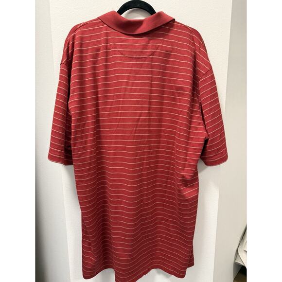 Tiger Woods Collection‎ Nike Shirt Golf Red Collar  XXLT - Picture 2 of 12
